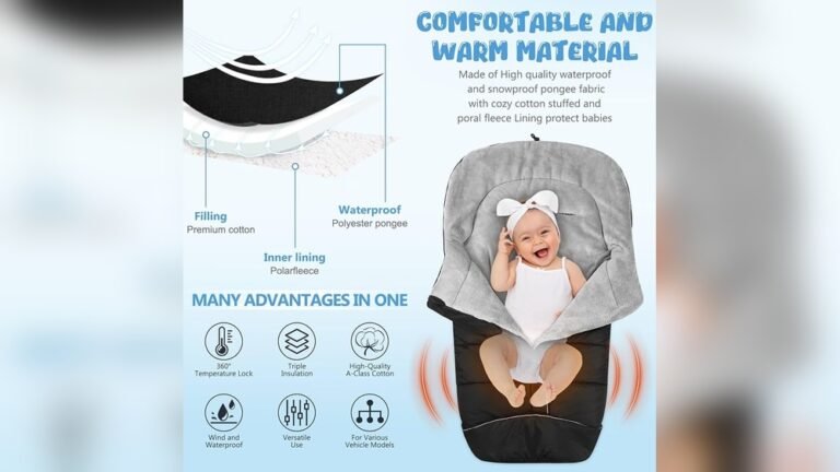 Benefits of Using Stroller Footmuff for Newborns: Cozy Comfort Essentials