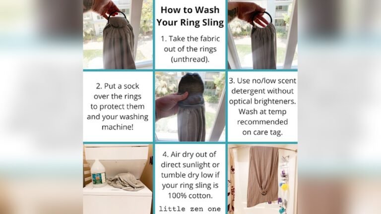Best Way to Clean Ring Sling for Spotless Care